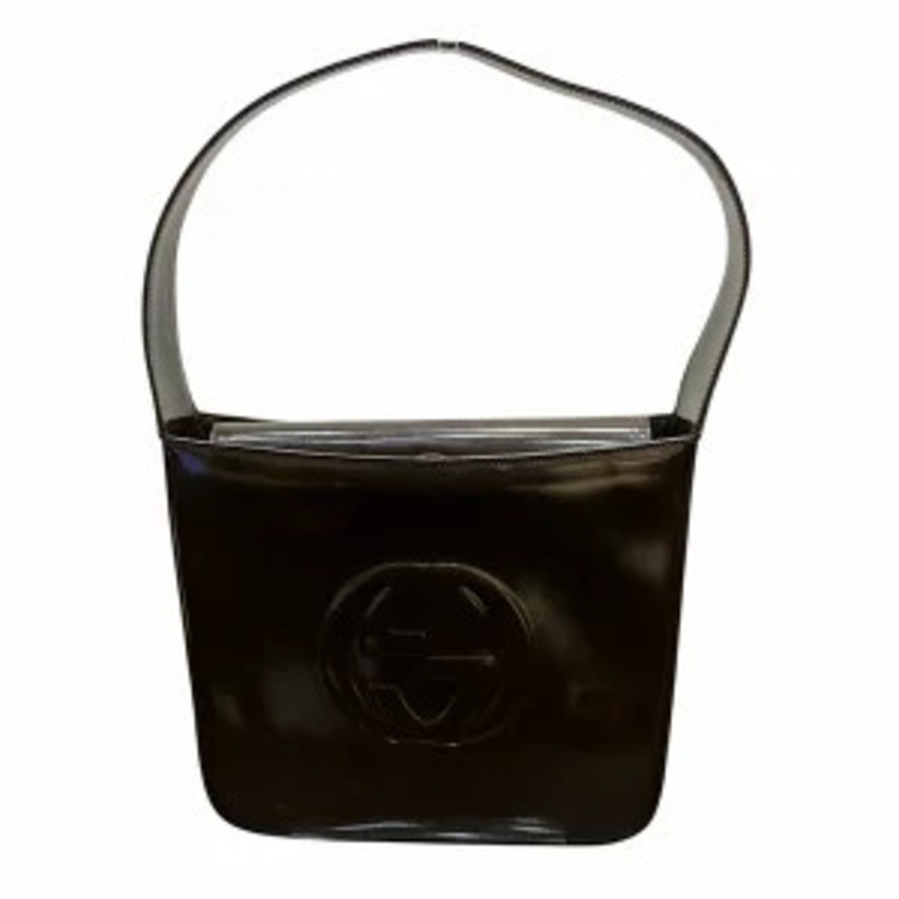 Gucci Logo Embossed One Shoulder Hobo Bag Shoulder